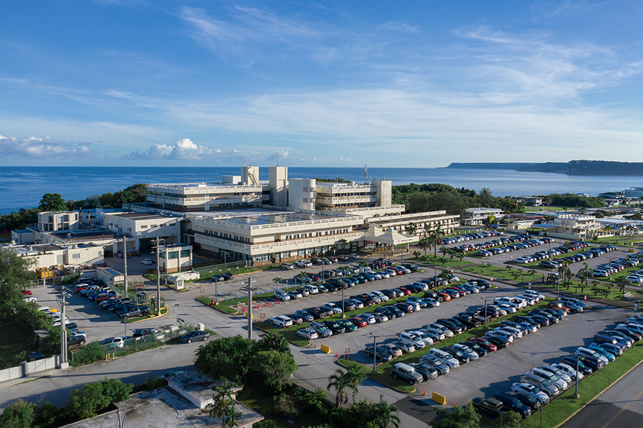 Aerial view of GMH Skilled Nursing Facility